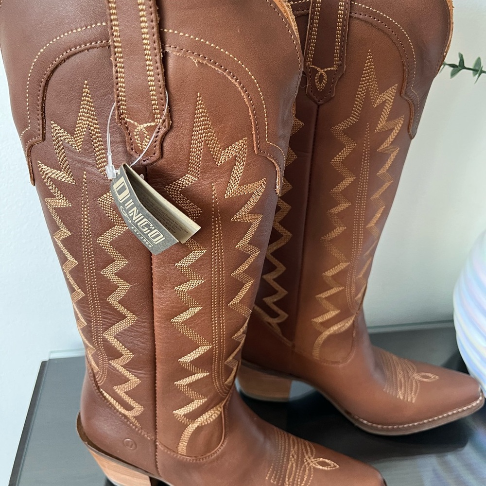 Dingo High Cotton Women's Leather Western Boots